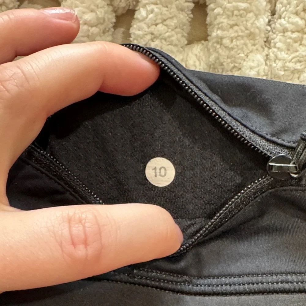 lululemon athletica Black Athletic Skort